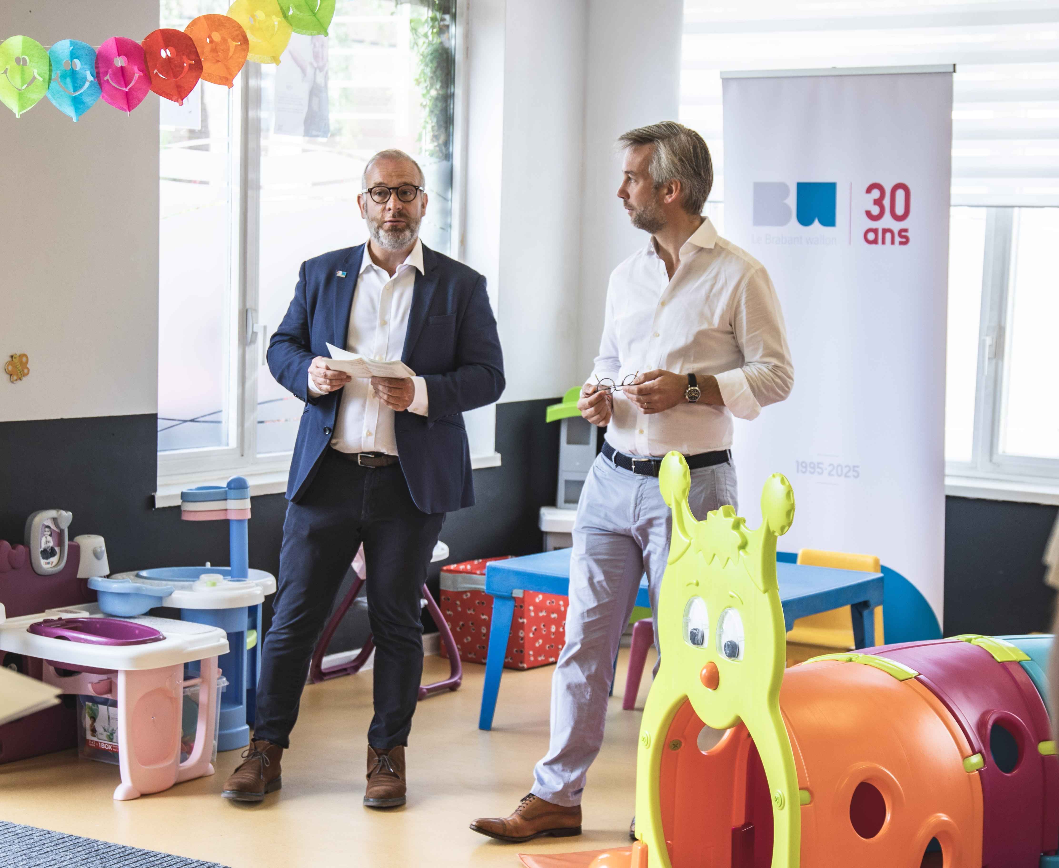 Un coup de pouce du Brabant wallon pour les crèches privées : "Cette mesure cible 1.899 places"