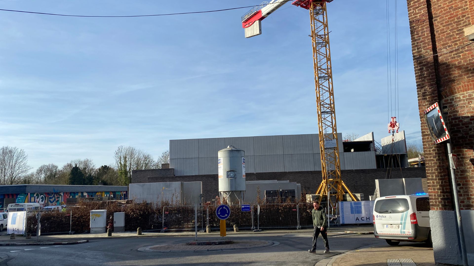 Un mort et un blessé grave sur le chantier du Foyer communal de Gembloux