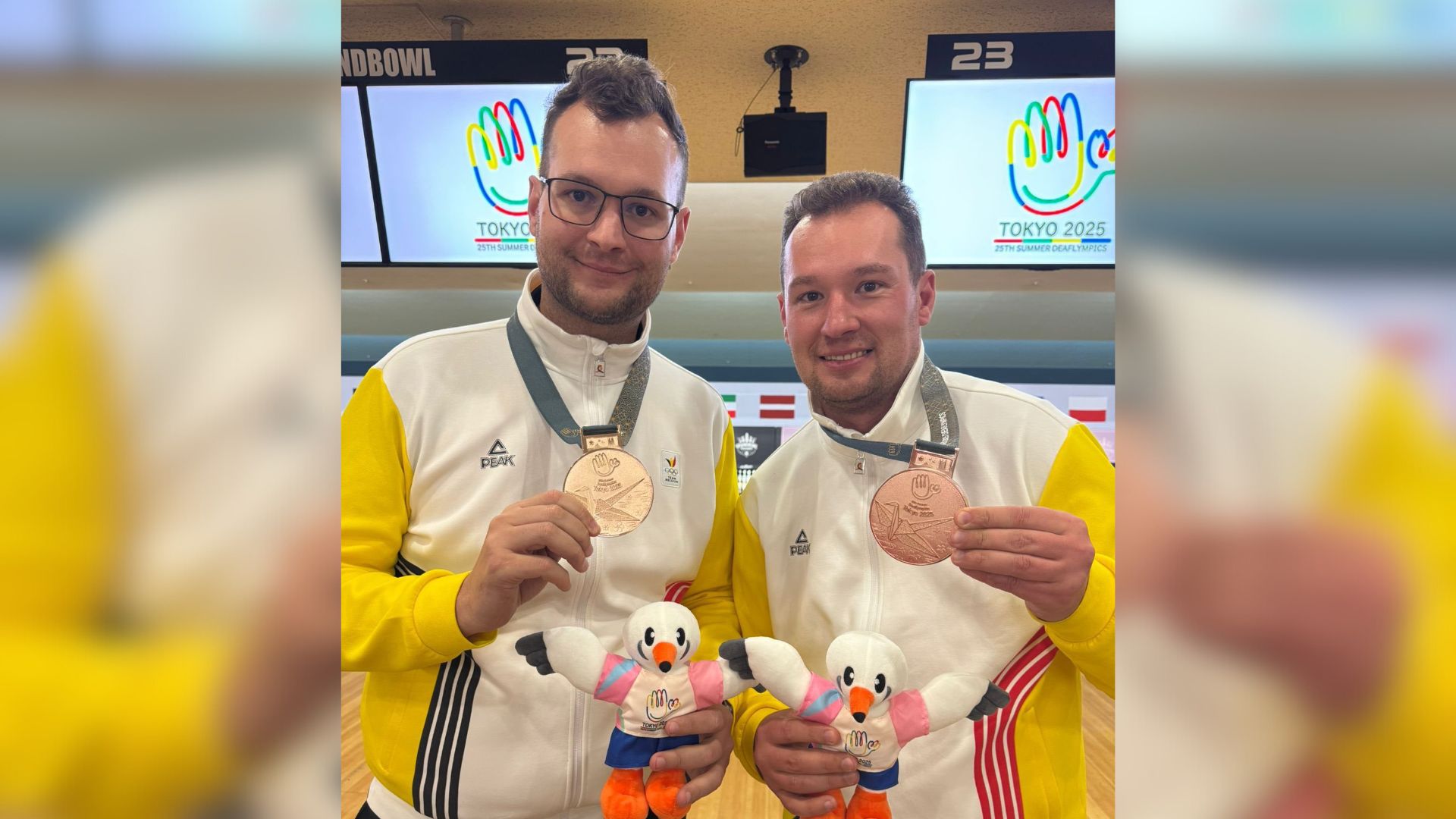 Un ouvrier de la Ville de Gembloux médaillé de bronze aux Deaflympics de Tokyo