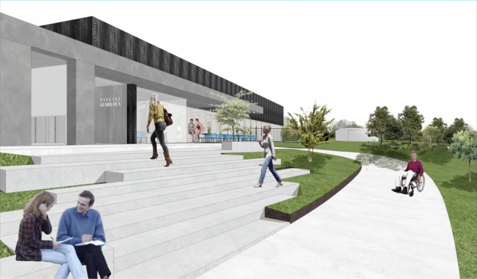 Voici à quoi ressemblera la future piscine de Gembloux