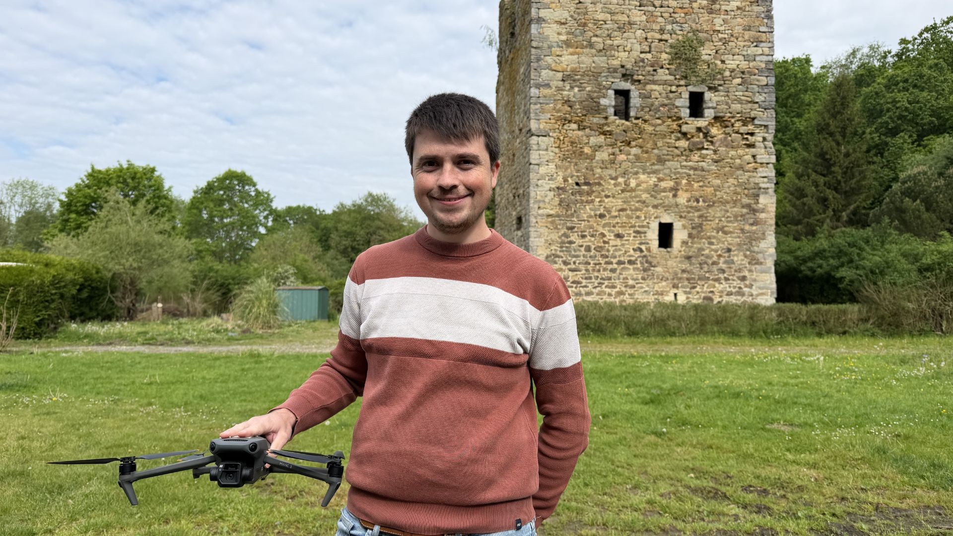 Nil : le donjon d'Alvaux se visite en 3D