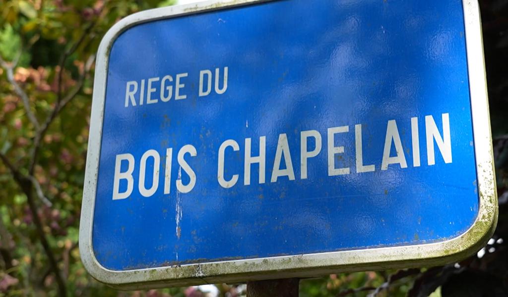 À côté de la plaque : Riège du Bois Chapelain à Orbais