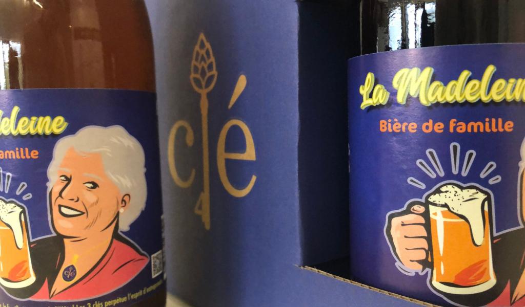 "La Madeleine", la nouvelle bière des Trois Clés