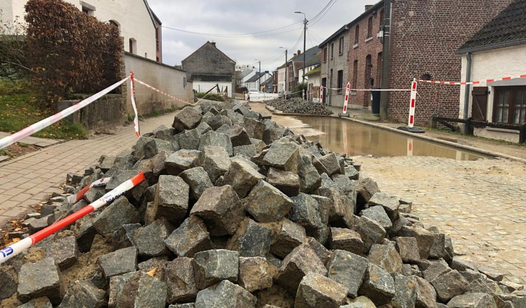 Un peu de patience pour les riverains de la rue de Lonzée