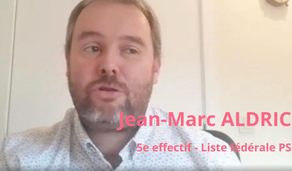 Elections 2024 : Jean-Marc Aldric sur la liste PS au Fédéral