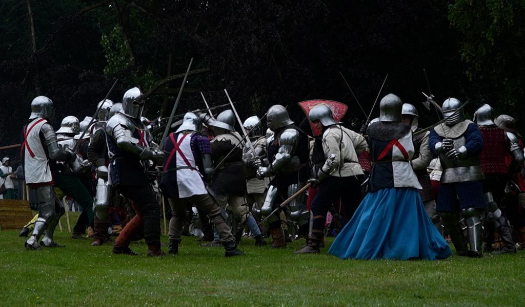 Une 21e édition de la Médiévale de Corroy réussie malgré la pluie