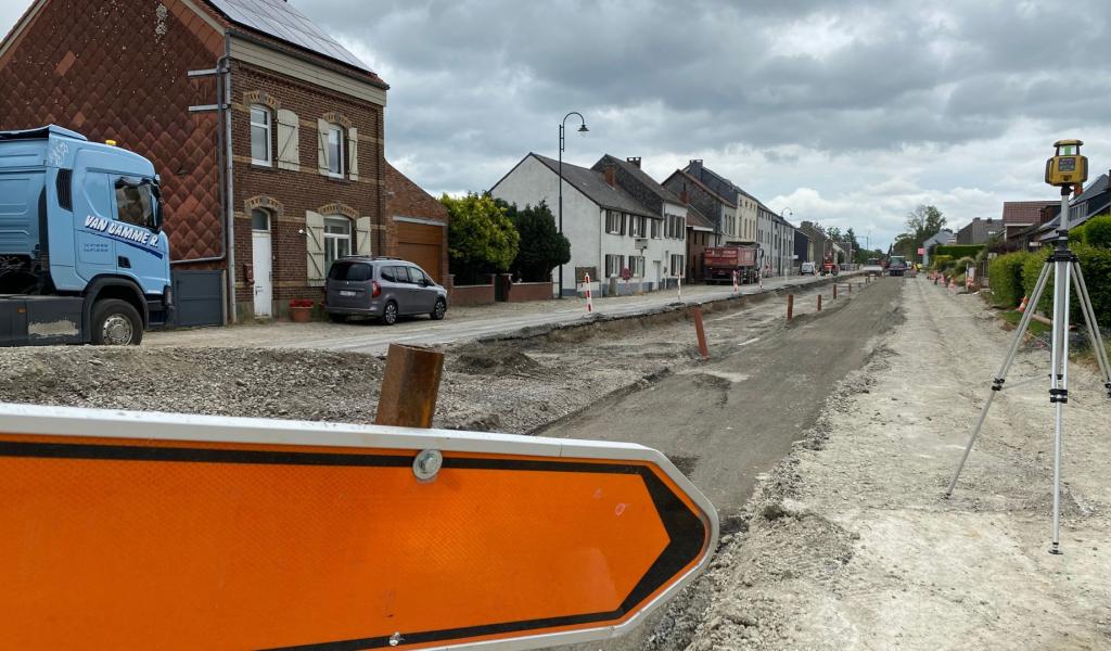 Perwez : priorité à la sécurité dans les travaux de l'avenue Wilmart