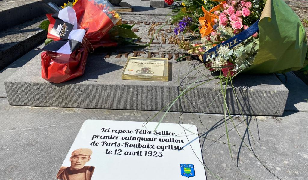 Gembloux honore Félix Sellier, un siècle après sa victoire à Paris-Roubaix