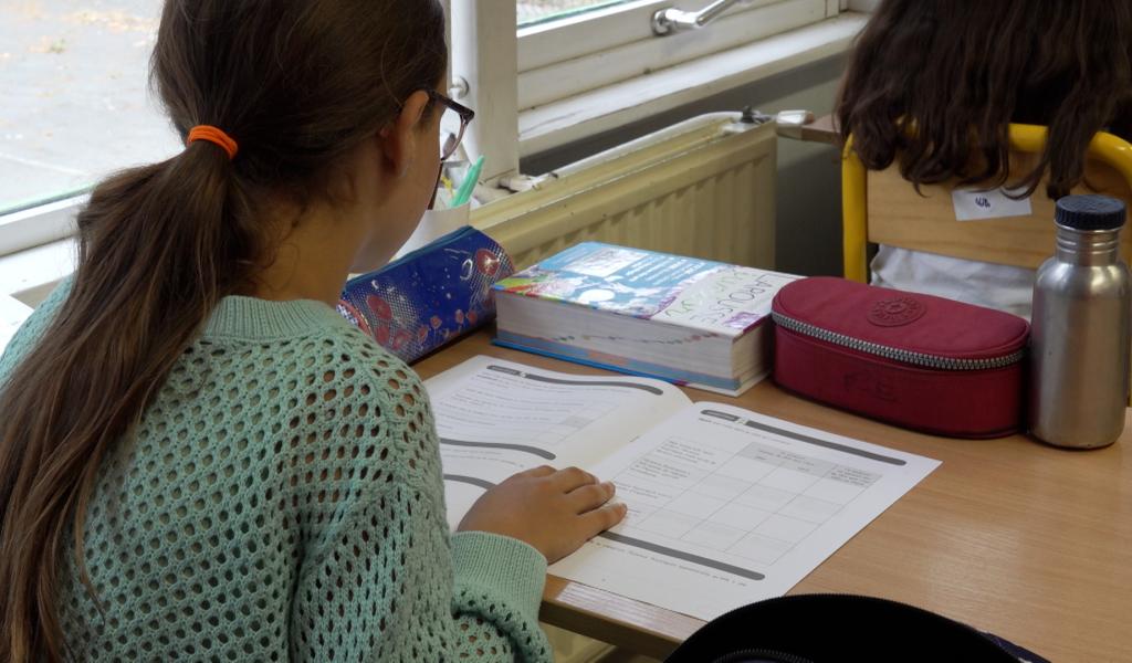 A l'école "Les Petits Boulis" de Chastre, le CEB a commencé