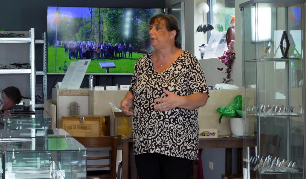 Une vitrine pour le Fort Saint-Héribert de Wépion à Nil-Saint-Vincent