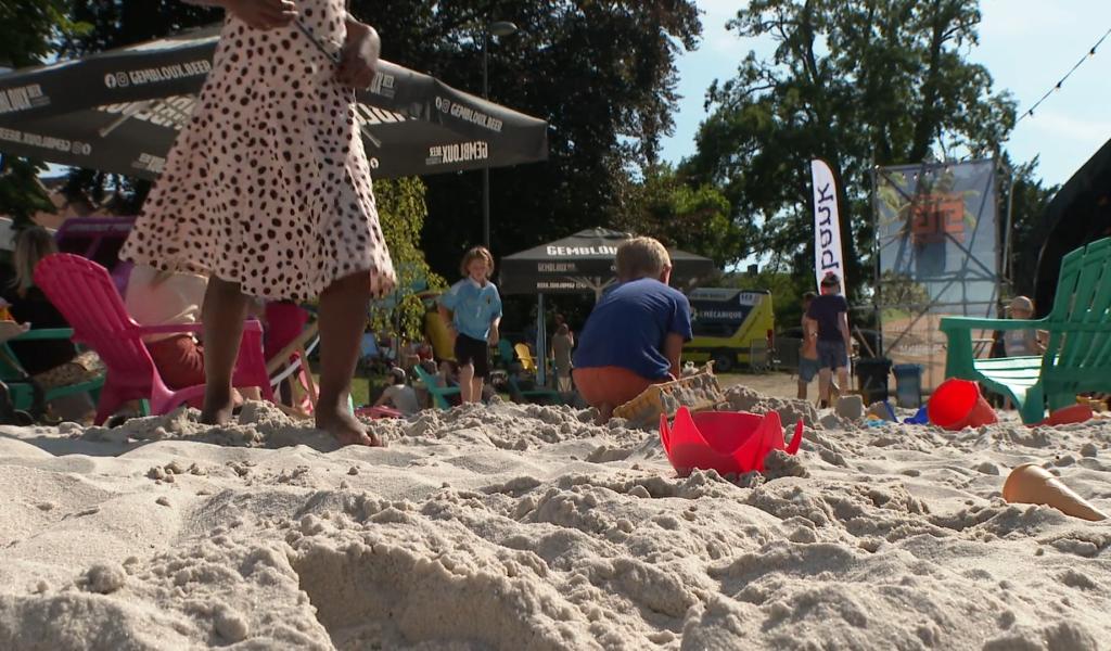 Belle affluence pour les premiers jours de Gembloux-Plage