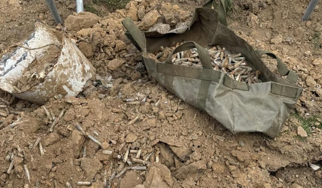 Des munitions découvertes à l'école de Malèves