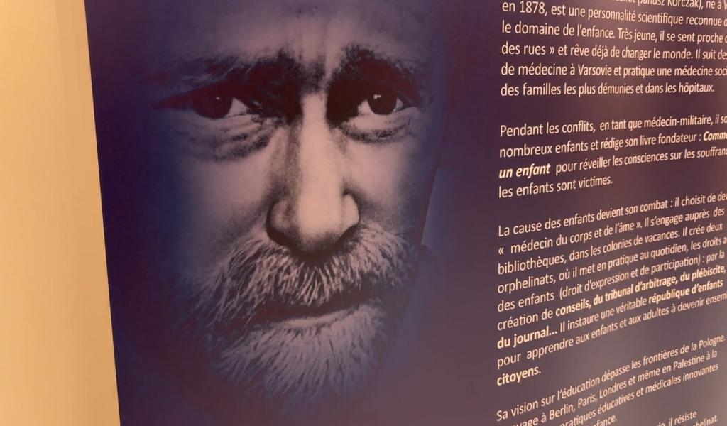 Gembloux : une exposition en mémoire de Janusz Korczak, le père spirituel des Droits de l'Enfant