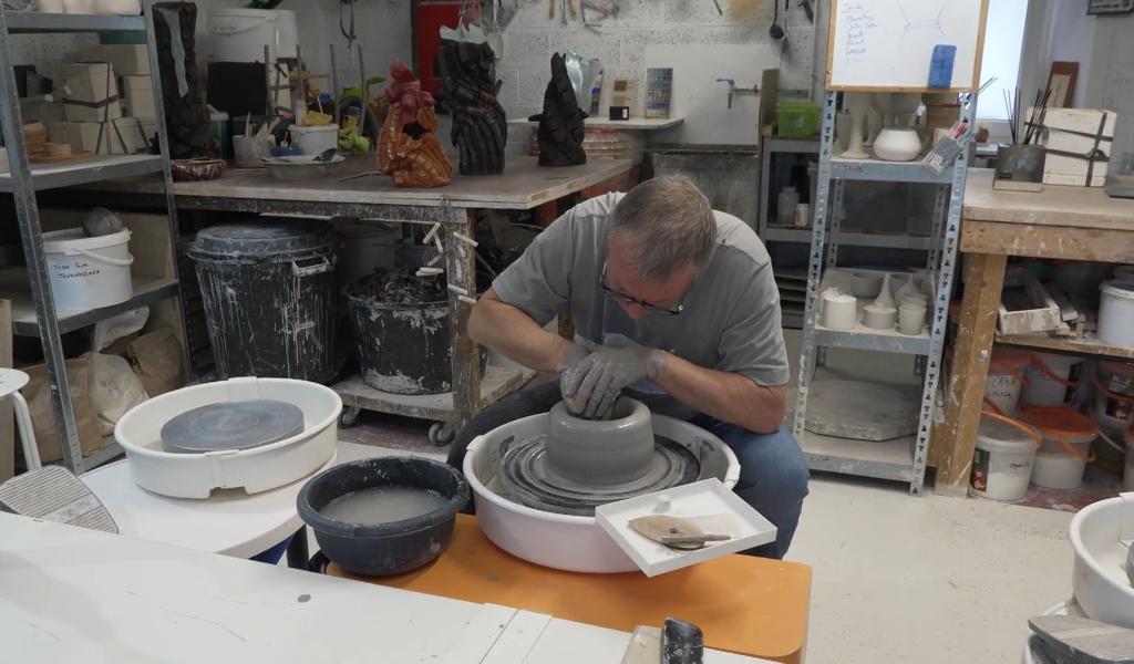 Portrait - Frédéric Capieaux, céramiste