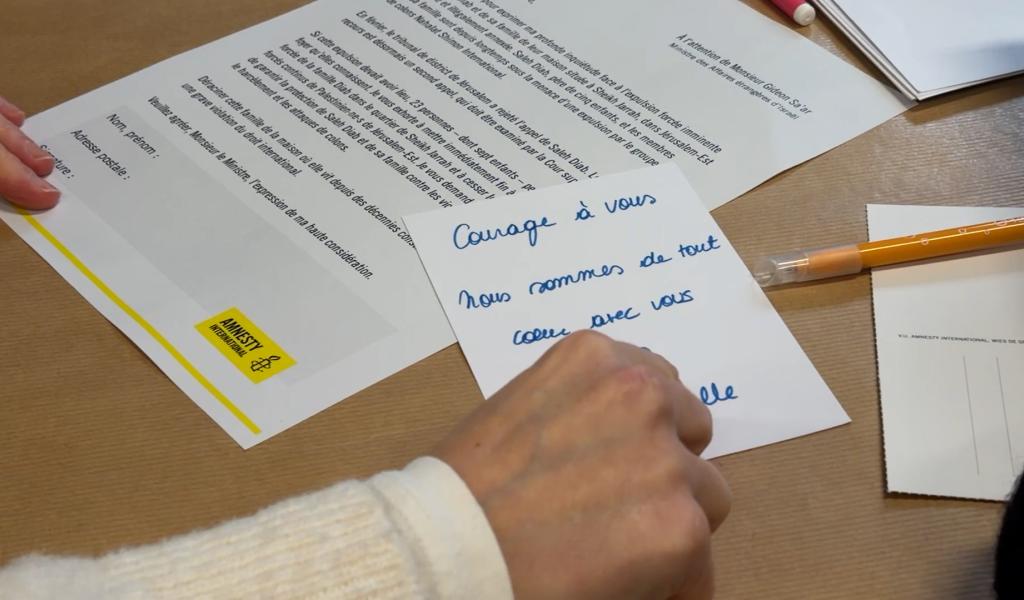 Amnesty : le village d'Ernage accueille le Marathon des lettres