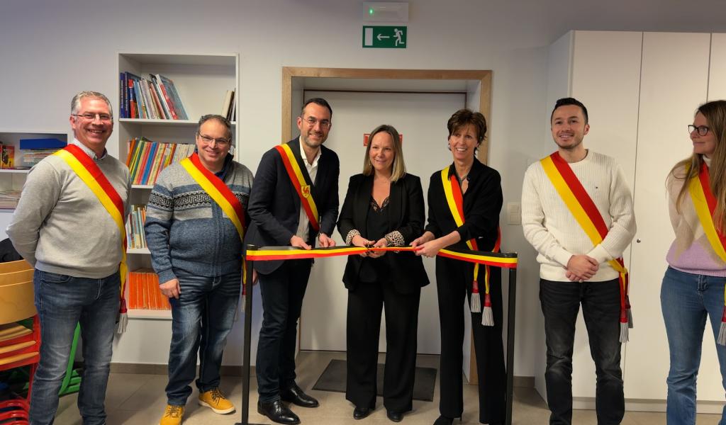 Deux nouvelles classes et des bureaux à l'école Andrée Geulen de Walhain