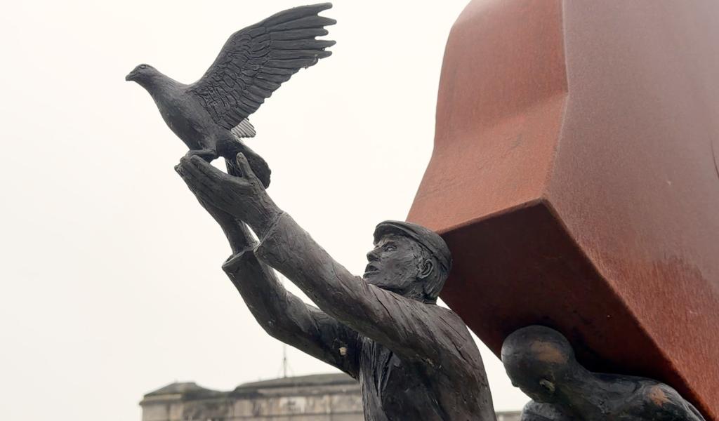 Les rhétos du Collège da Vinci en visite au fort de Breendonk