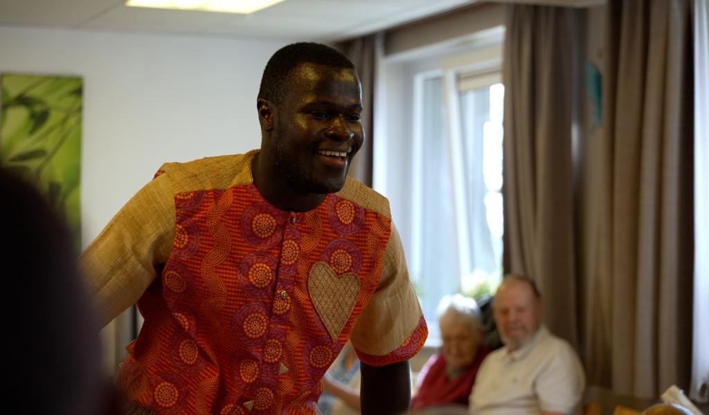 Néné, un conteur gembloutois au grand coeur et aux multiples talents