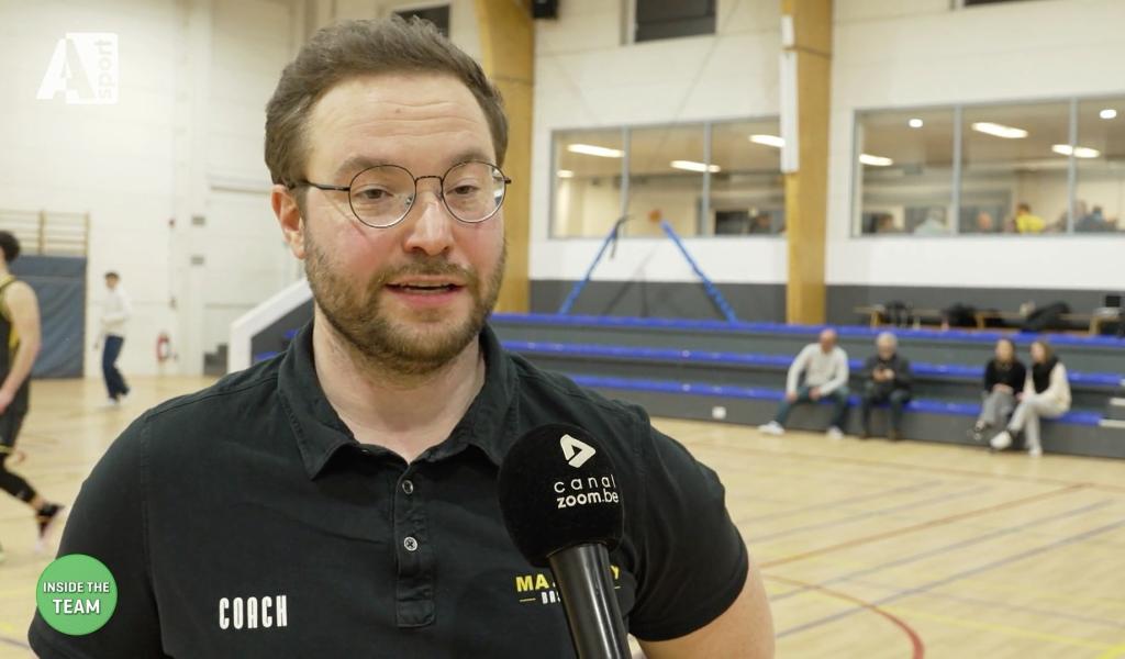 Inside the team - Maxime Lemy, coach de la RAS Mazy-Spy