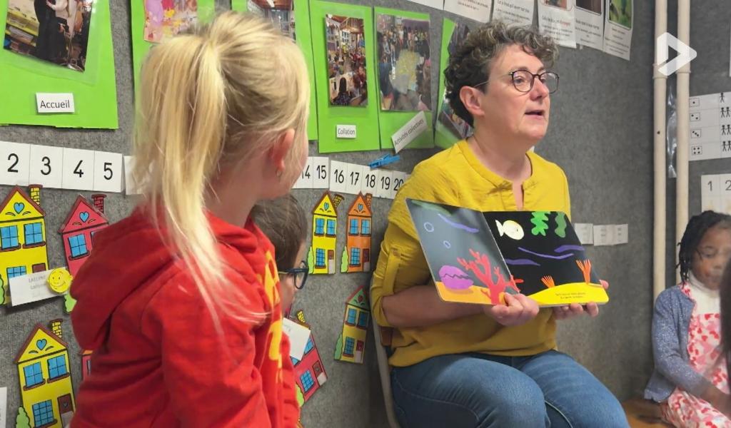 Collège Saint-Guibert : une matinée dans les livres pour tous les élèves du fondamental