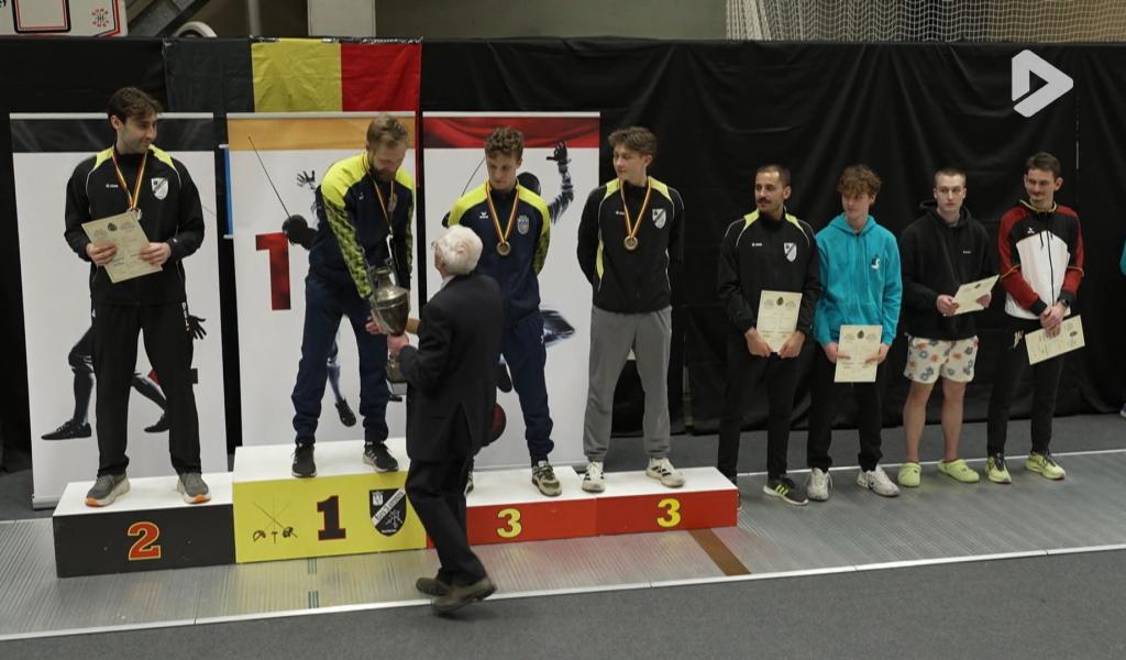 Les favoris et favorites tiennent leur rang aux Championnats de Belgique d'escrime