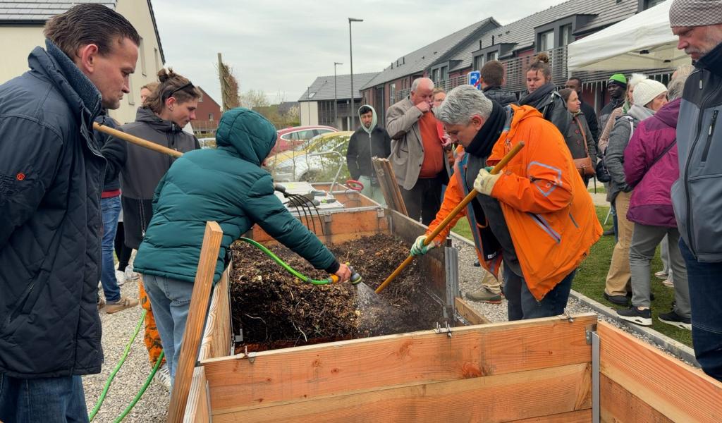 Walhain : le projet de compostage collectif inspire la Wallonie