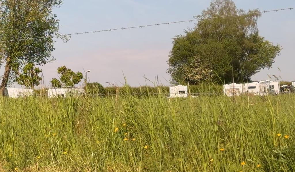Les gens du voyage sont arrivés à Chastre