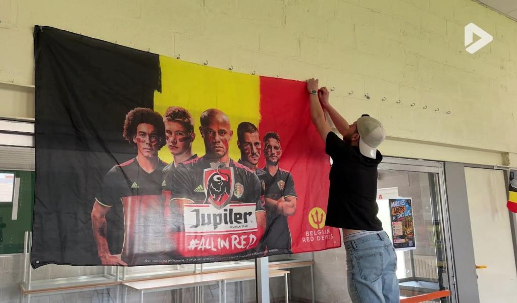 Isnes : la Maison des œuvres s'apprête à vibrer pour les Diables Rouges