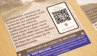 Walhain : de nouveaux panneaux touristiques équipés de QR codes