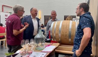 Le ministre Borsus en visite à l'IFAPME de Perwez