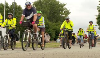 Sécurité le long de la N4 : nouvelle action des cyclistes ce samedi