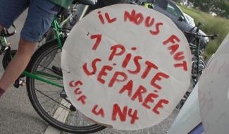 Gembloux : nouvelle action pour une cyclostrade sur la N4