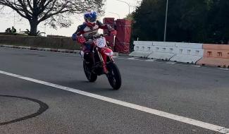 Matteo Couvreur satisfait pour sa troisième au Superbiker de Mettet