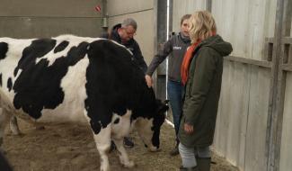 La ministre wallonne du Bien-être animal en visite au Rêve d'Aby