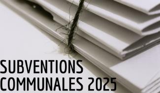 Chastre : les formulaires des subventions communales 2025 en ligne