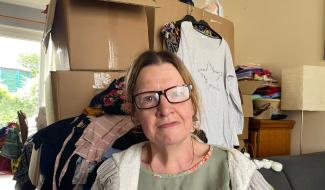 Nadine est la gardienne de la donnerie de Gembloux