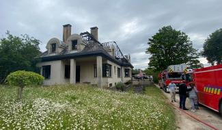 Mazy : ravagé par les flammes, "Le Ressort" pense déjà rebondir