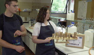 Haute École Charlemagne :  4 étudiants inventent un cornet de glace pour les intolérants au lactose
