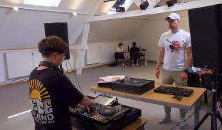 De jeunes DJ mixeront au Perwez'stival au terme d'un stage