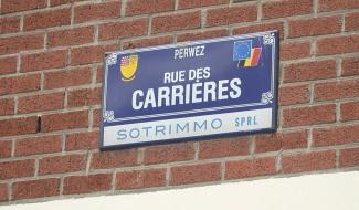 À Côté de la Plaque : rue des Carrières à Perwez