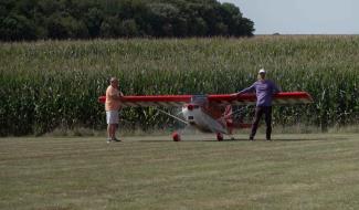 Les passionnés d'aéromodélisme se sont retrouvés à Bossière