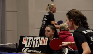 Tennis de Table : les Dames de la Palette Gembloux passent en tête de la D2 Régionale