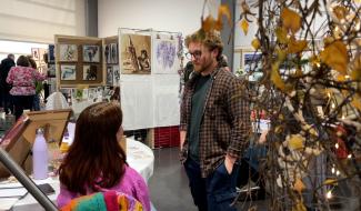 À Perwez, le M’artChé de Noël crée un espace où l’art devient accessible à tous