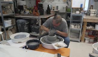Portrait - Frédéric Capieaux, céramiste