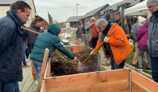 Walhain : le projet de compostage collectif inspire la Wallonie