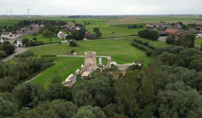 La valorisation touristique du château de Walhain se poursuit