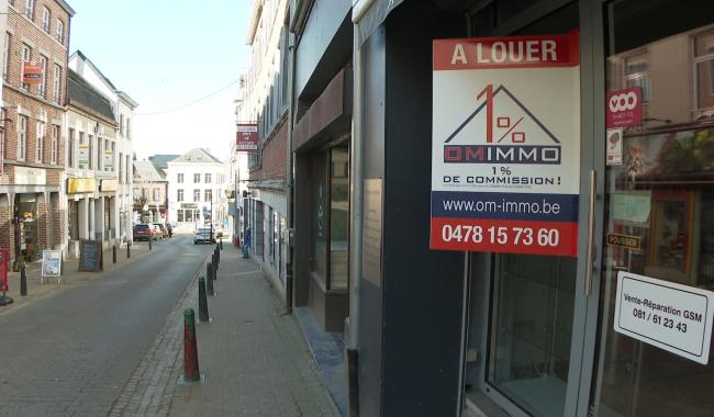 Cellules commerciales vides à Gembloux : "Pas de miracle"