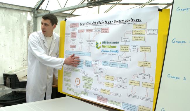 Terra Day : 150 élèves de secondaire à la découverte du métier de bio-ingénieur