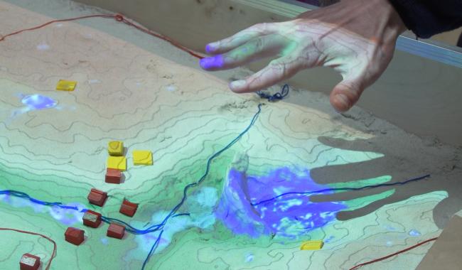 Walhain : un simulateur de ruissellement des eaux de pluie