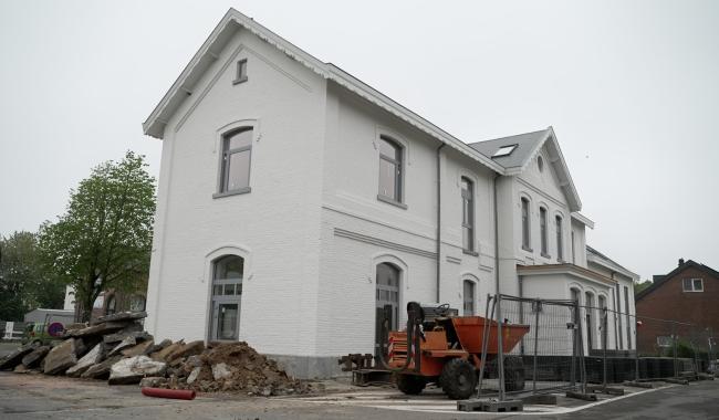 Six logements tremplin dans l'ancienne gare de Perwez